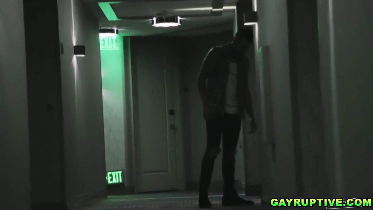 Dude Gets Double Anal Fucked By Two Of His Buddies