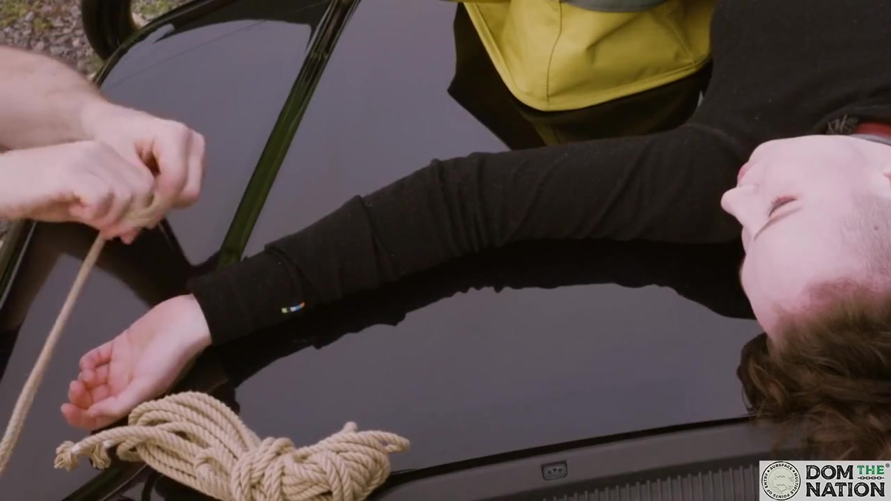 Vaginally Reamed Bdsm Beauty Goes Overlanding In The Woods