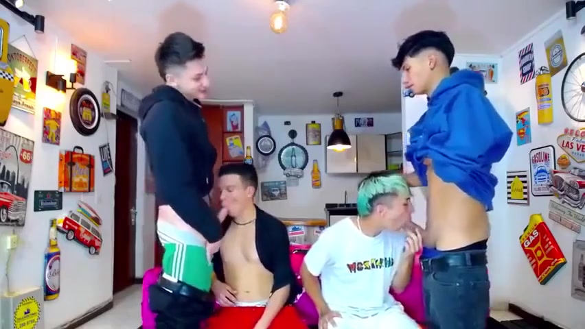 Foursome Group Latin Camboys Twinks Fuck Sex Tube Show