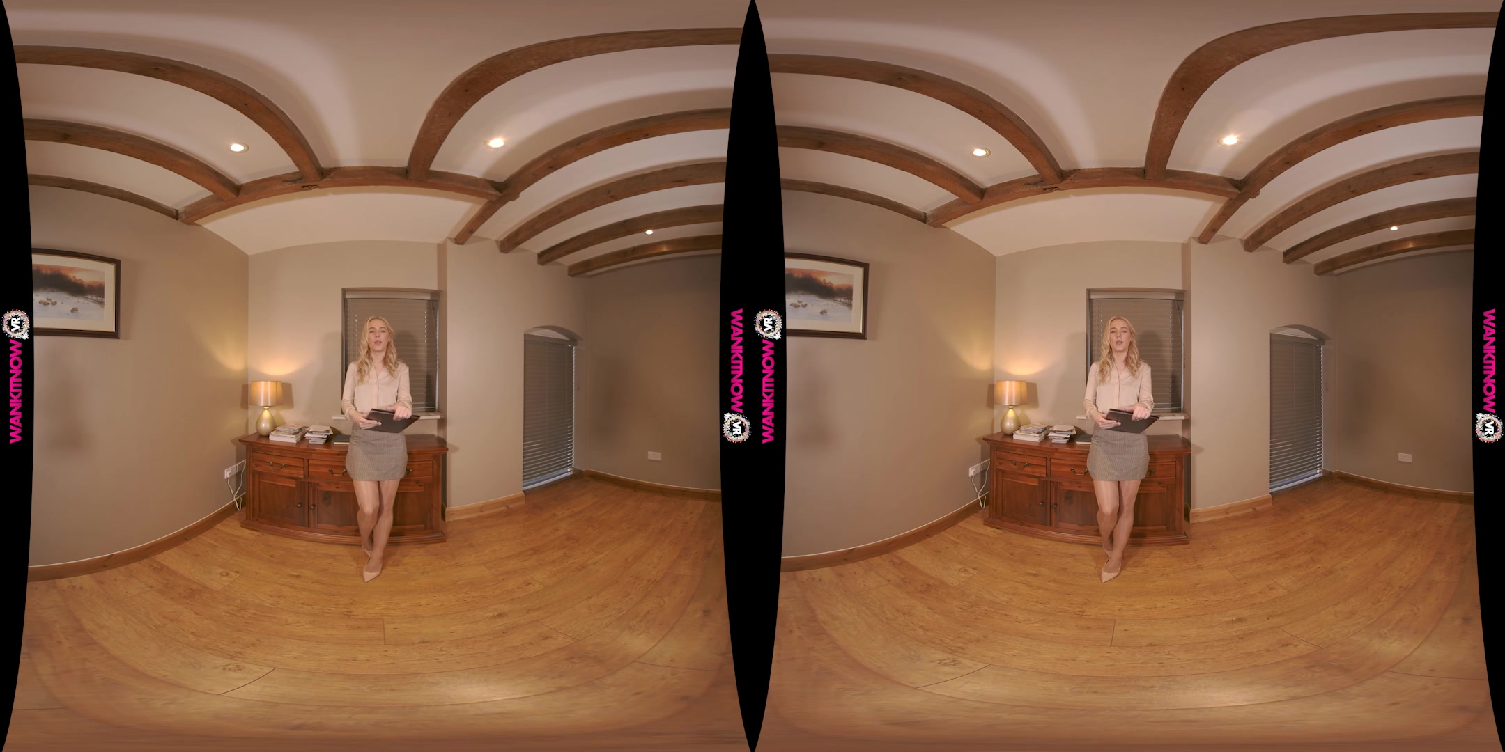 Job Or Wank featuring Amy W - WankitNowVR
