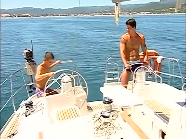 Cock Hungry Dude Gets Plowed On The Boat