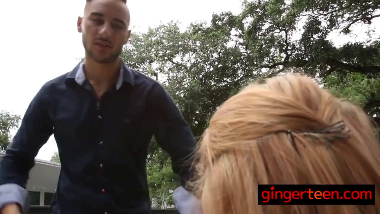 Ginger Shy Girl Likes To Suck Outdoors