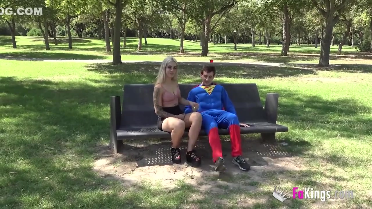 Superdude Wants To Super-fuck. She Agrees To It!