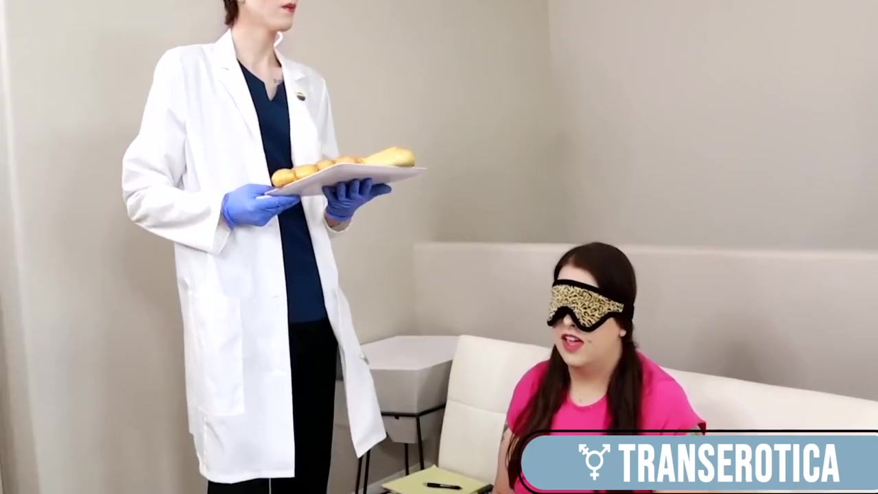 Sydney Screams And Autumn Rain - Tranny Doctor Fucks Chubby Really Hard! 11 Min