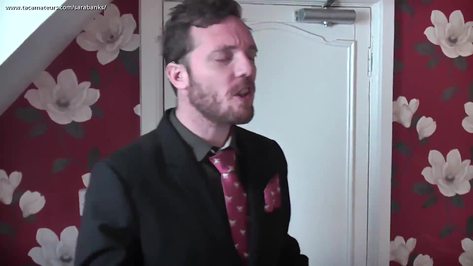 Bride Sara Fucks The Bestman & Groom - SaraBanks