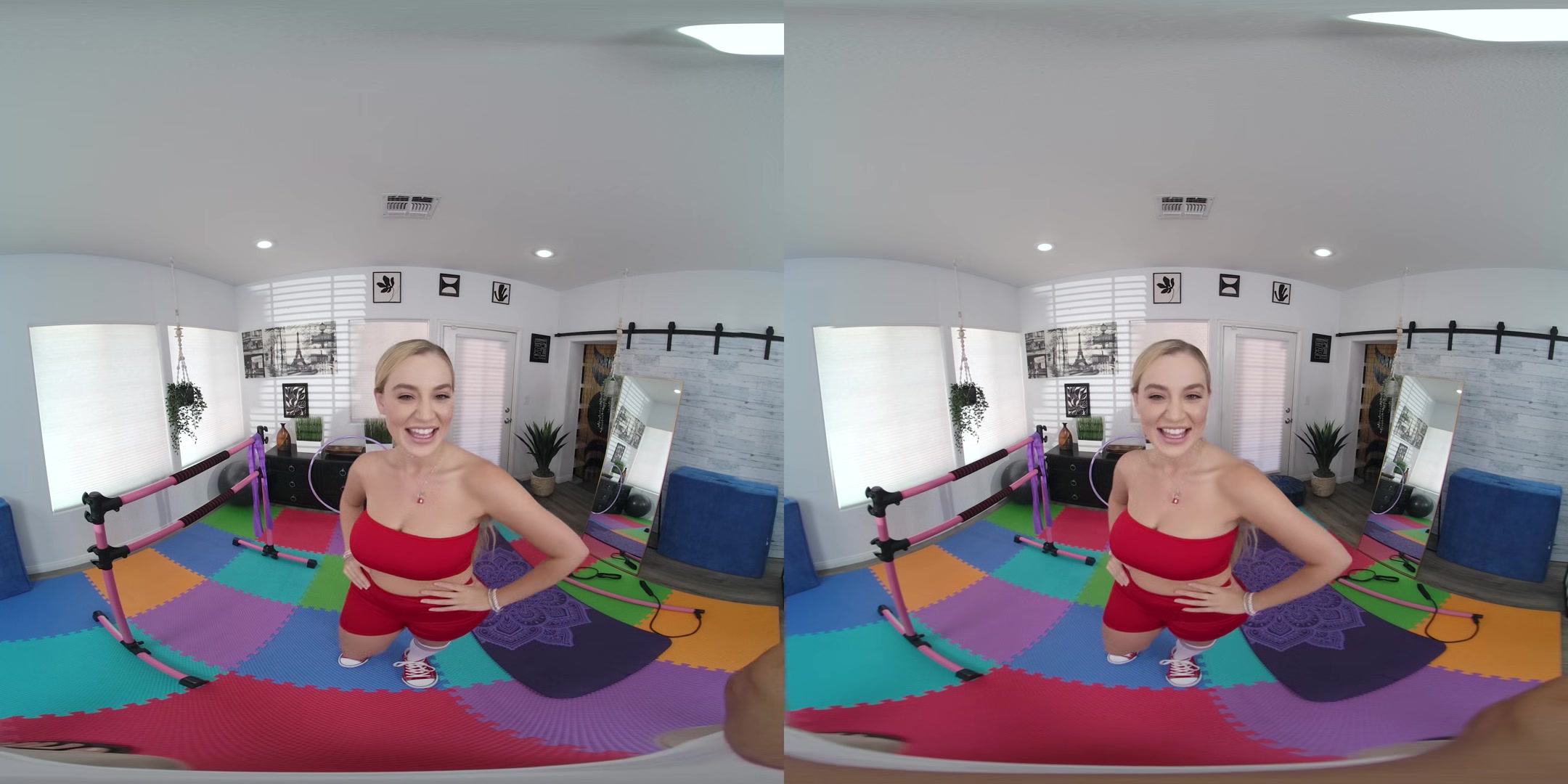 Stretching with Blake Blossom