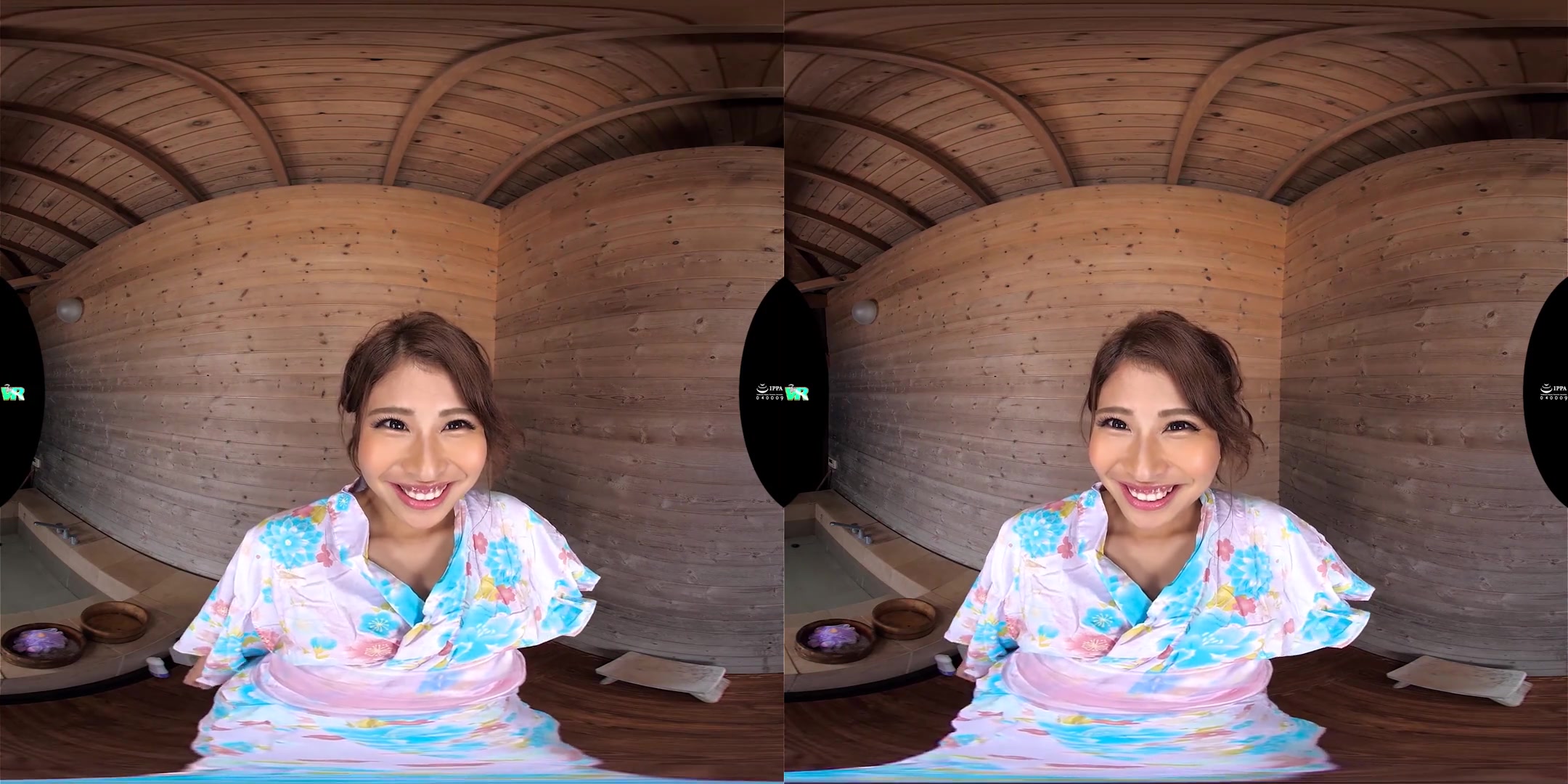 Soaking in the Hot Spring with Her; One on One with a Busty JAV Idol
