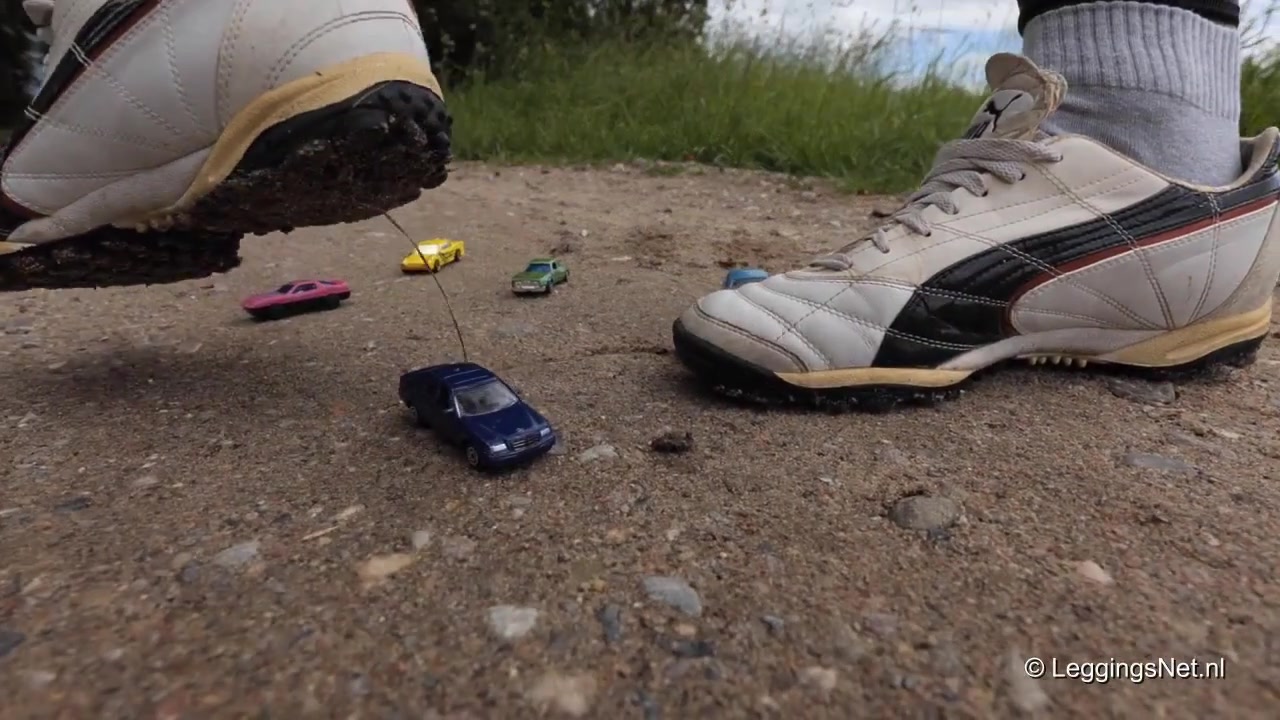 Crushing Beautiful Model Cars