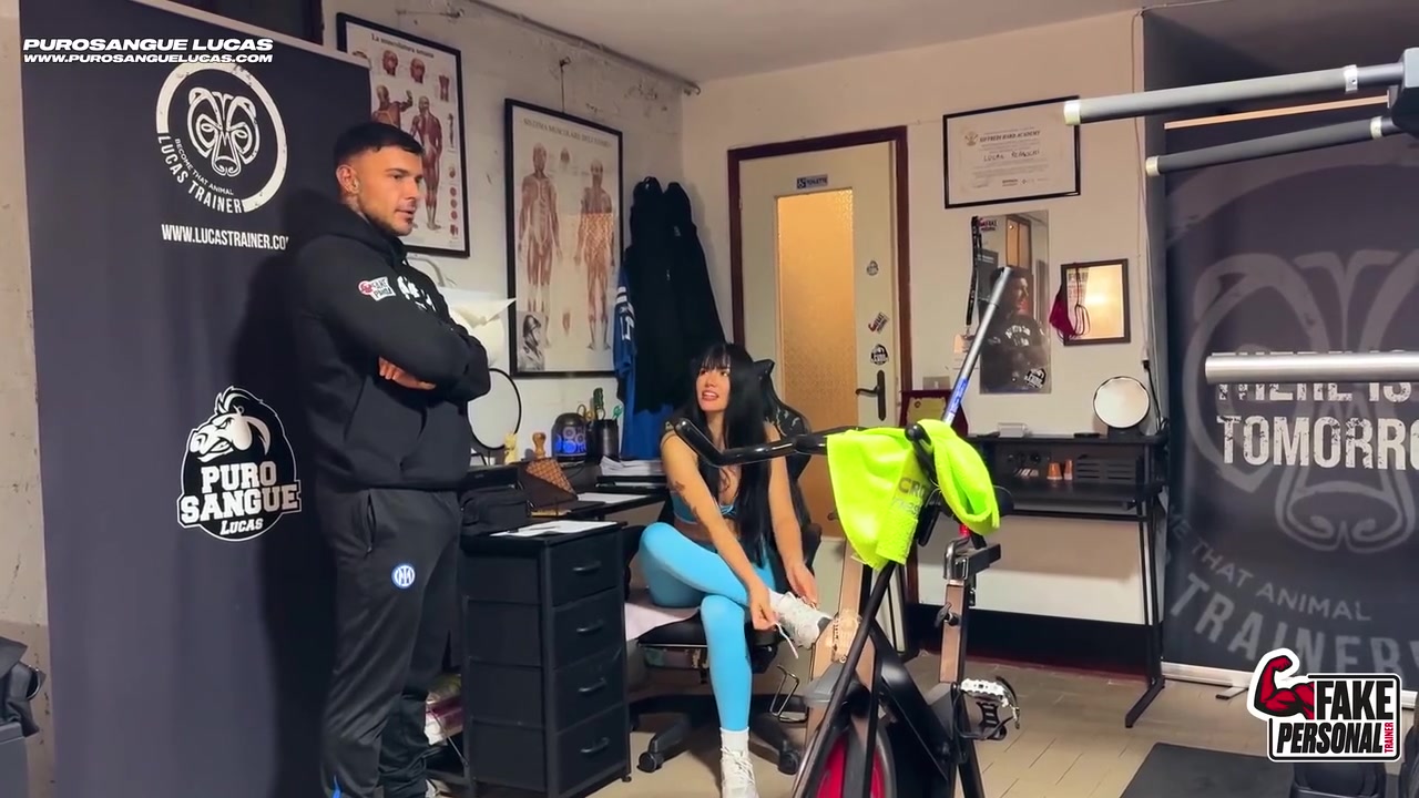 A Gorgeous Latina Teen 18+ With A Big Ass Fucks Her Personal Trainer With Latina Gorgeous And Yenifer Chacon
