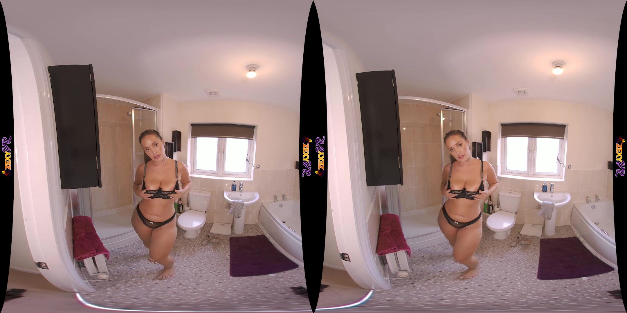 Shower With Me featuring Frankie L - ZexyVR