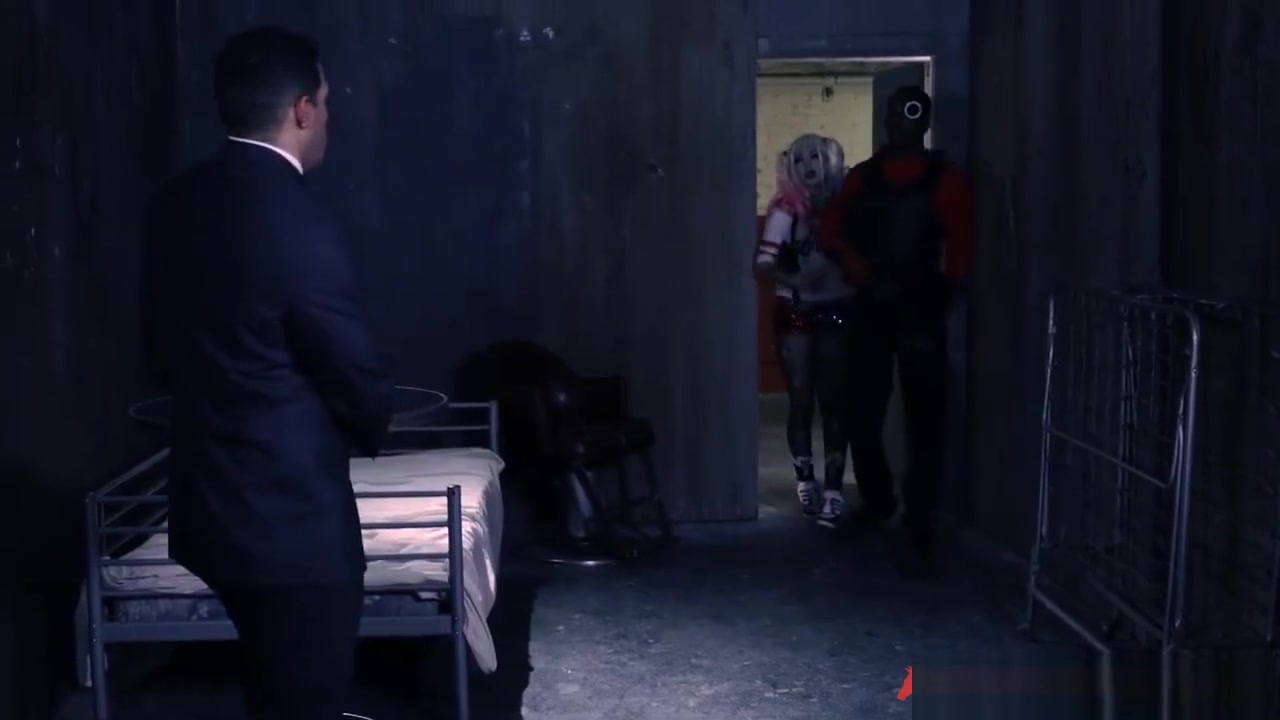 Harley Quinn gets blacked by Deadshot
