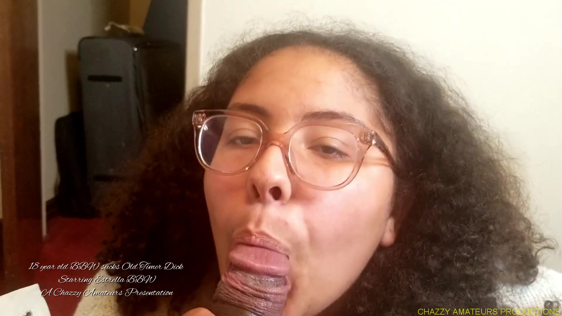 18 Year Old Bbw Sucks Old Timers Cock - Chazzy Amateurs