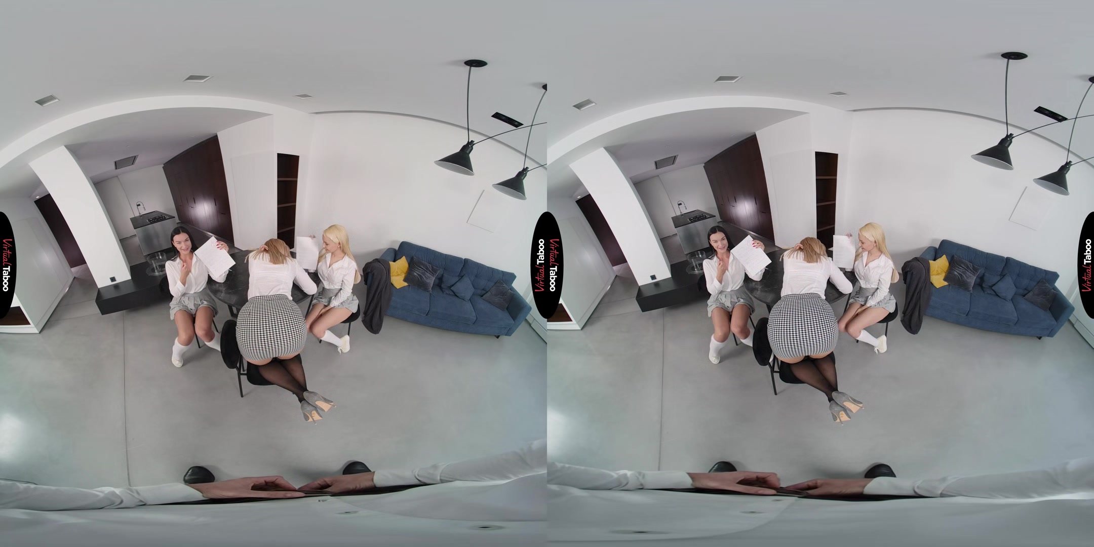 Dominno, Lady Gang VR Porn: Slut Class - VirtualTaboo