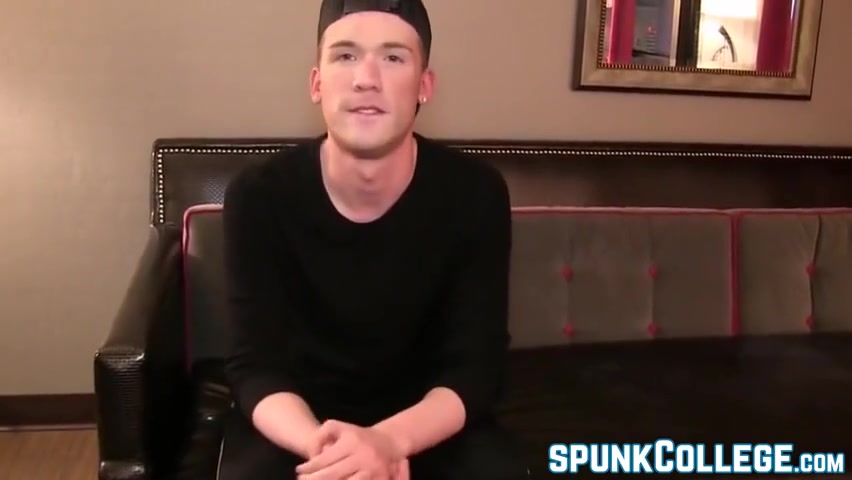 Naughty Young Gentleman Tugging Cock While Playing Anally