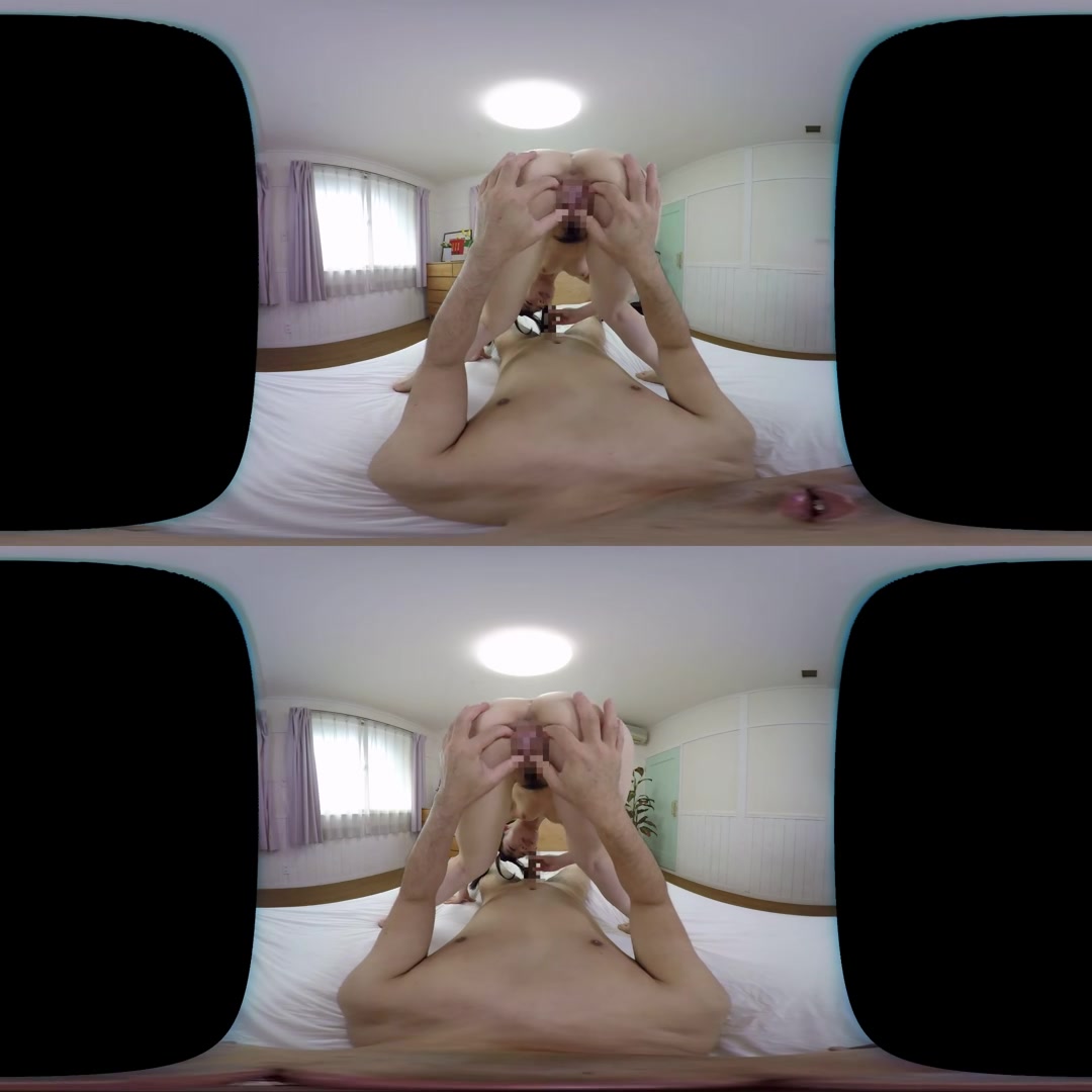 Ayuna Nijikoi - Gazing at the Virtual Blowjob - WOW!