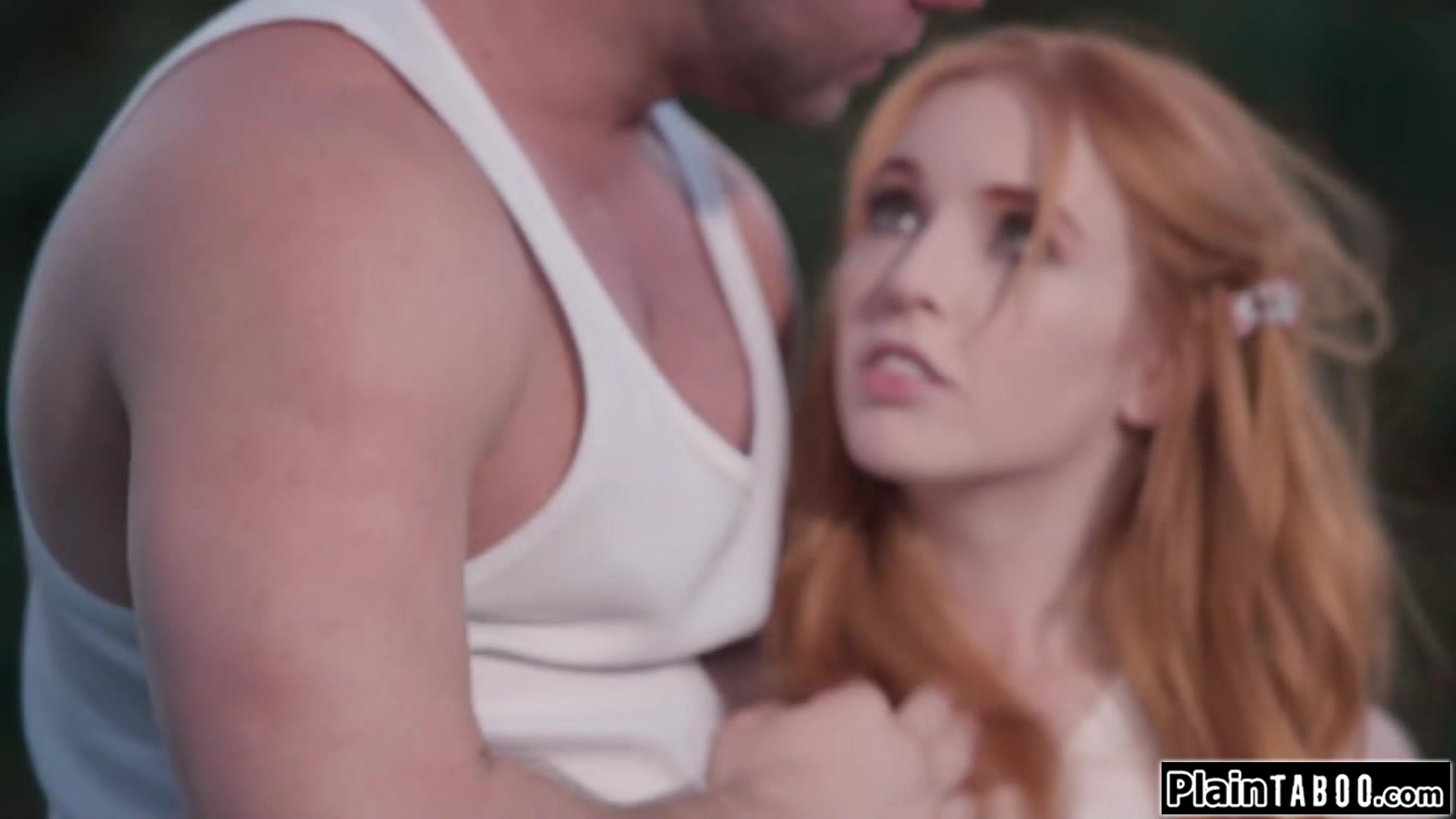 Tennis coach makes petite redhead squirt from pussy fucking