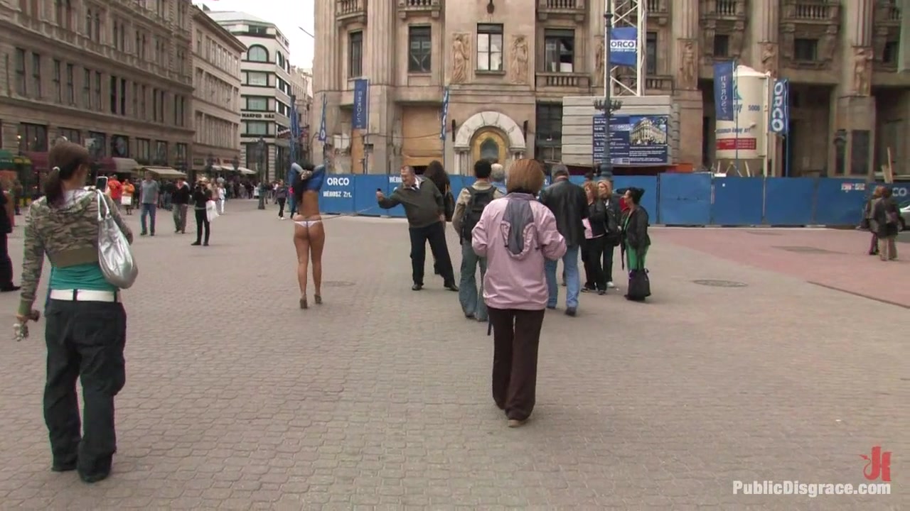 Tied Up In The Streets And Fucked In A Bar - PublicDisgrace