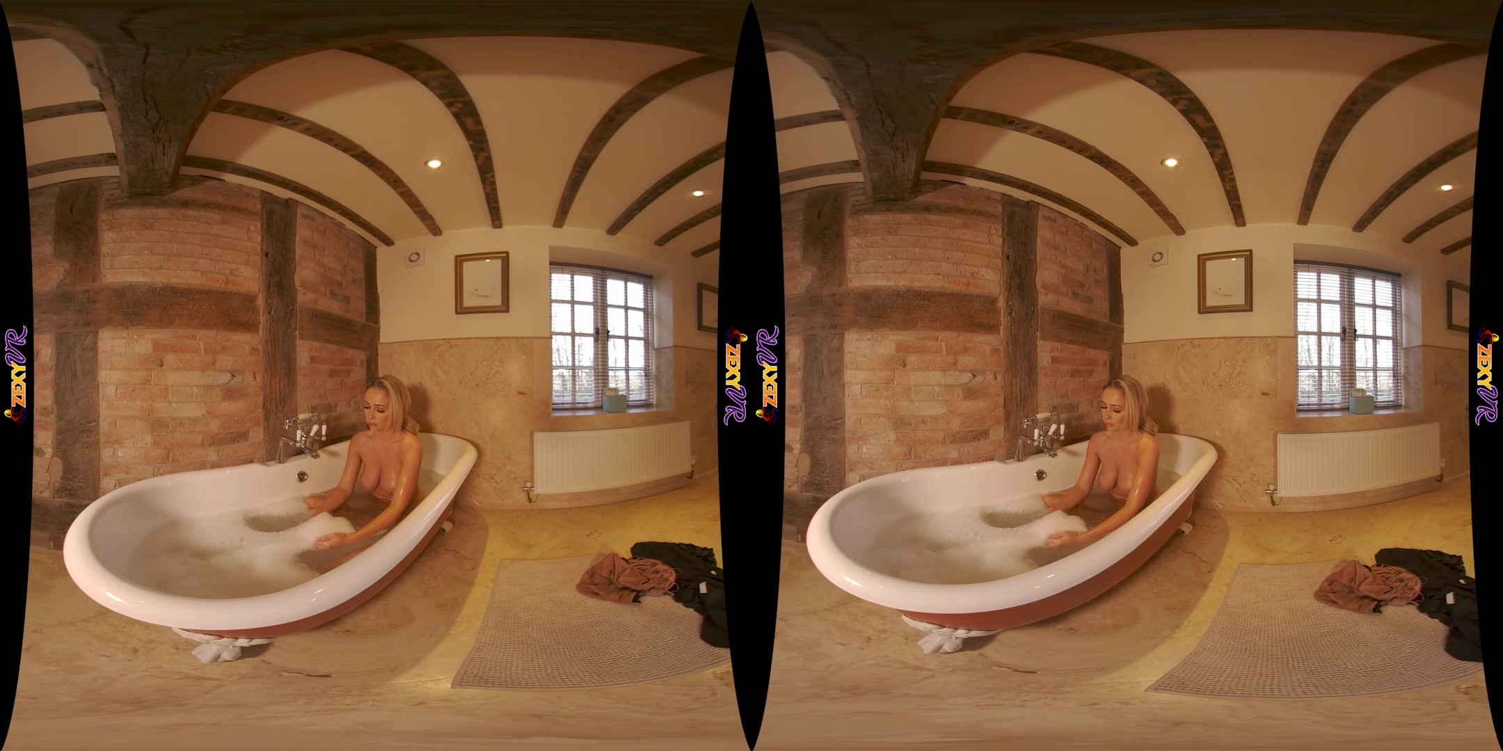 Bath Time Fun featuring Bethany Morgan - ZexyVR