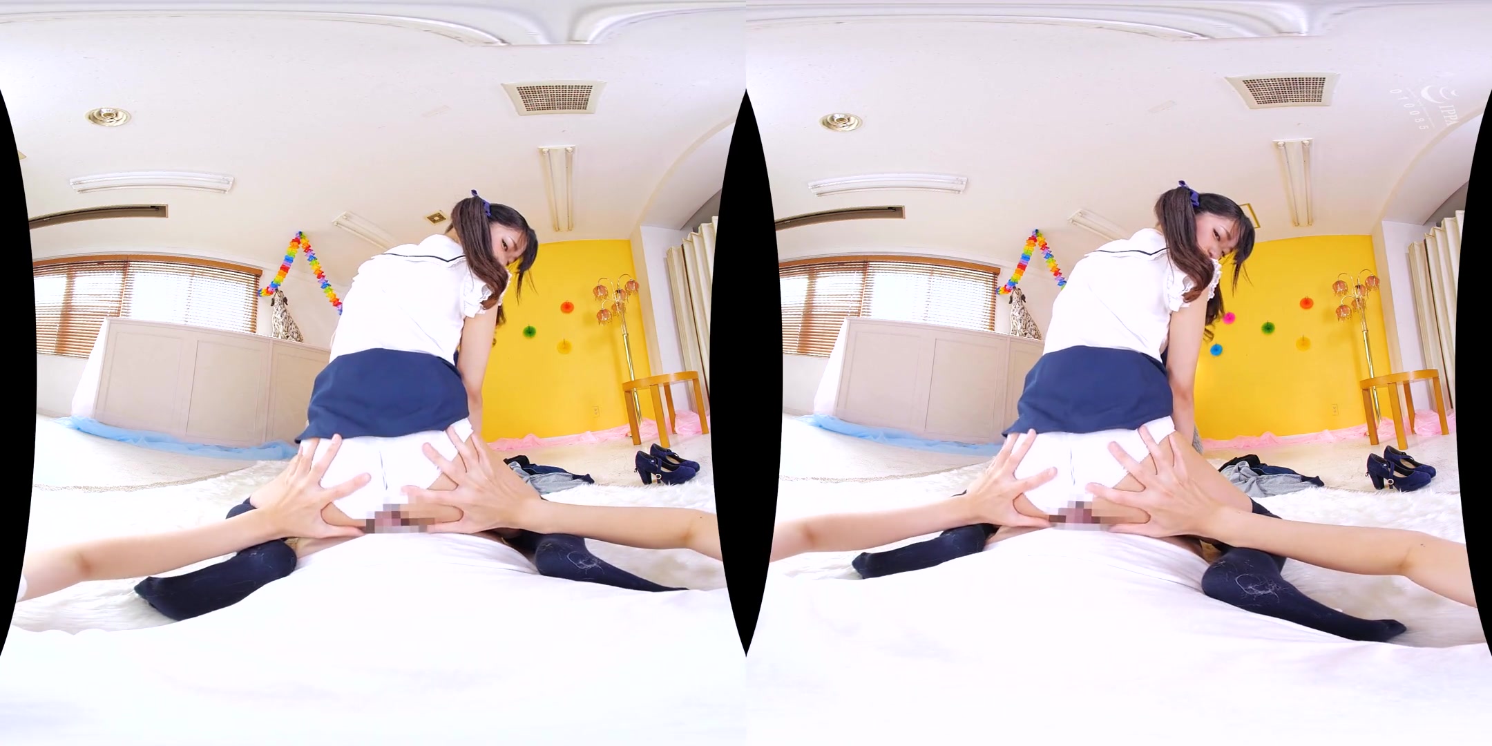 Fake twin-Tail Knee-High Panty Creampie Fuck 2 - teen 18+ Asian Blowjob