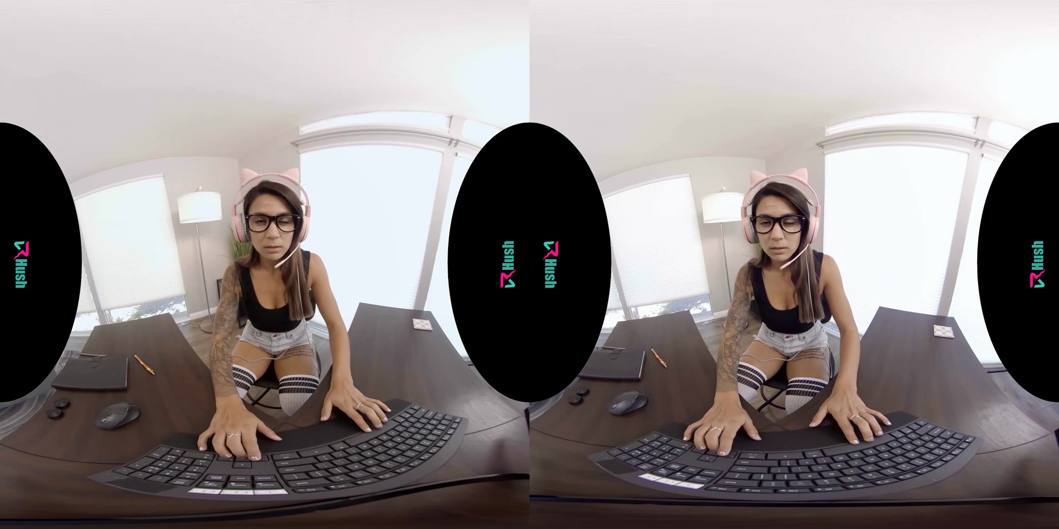 Do You Want Me To Keep The Stream On? - Fucking An Incredible Teen Brunette Geek Girl On Camera