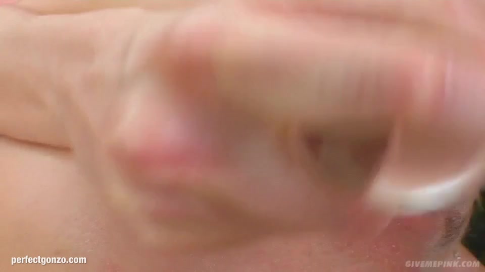 Chrystine being solo masturbating on Give Me Pink with passion
