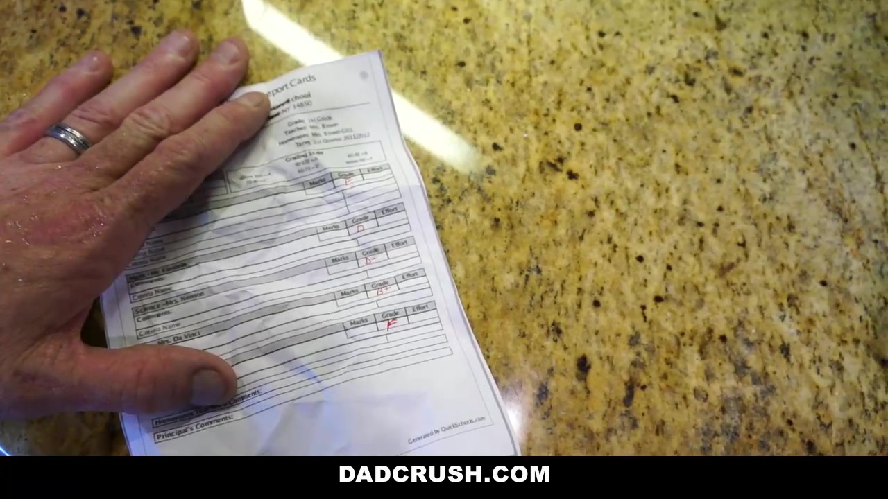 DadCrush - Spanking My Slut Step-Daughter