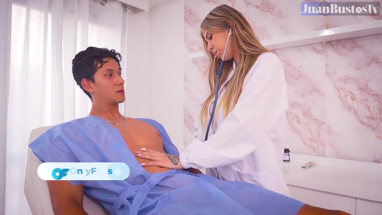 Juan Bustos And Big Ass Blonde In Doctora Mollysmithx Cura Disfuncion Erectil De Su Paciente De Enorme Verga Doctor