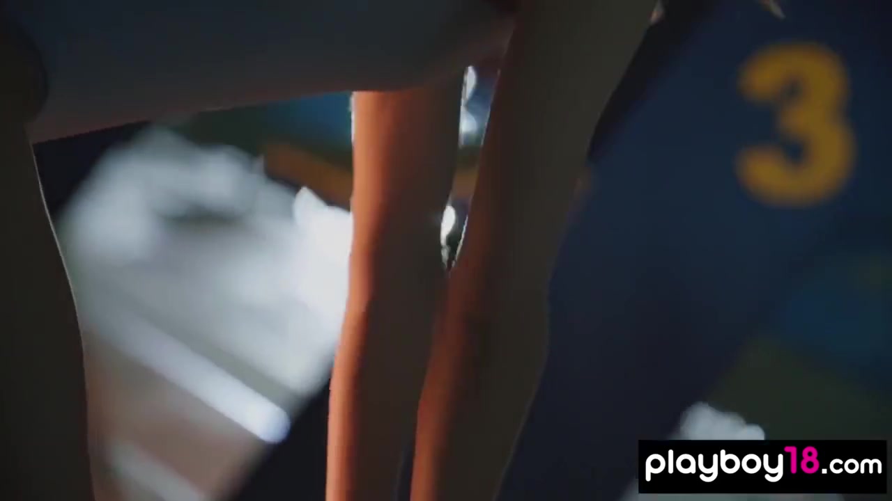 Vi Shy - Steamy Swimmer Posing On The Starting Block