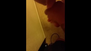 Ex Gf stroking my big cock