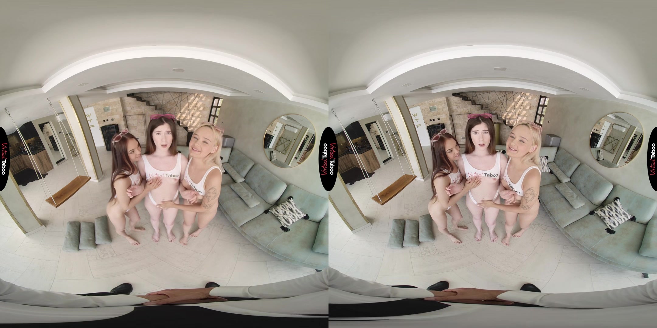 Hot Pearl, Lina Shisuta VR Porn: Pool With A View - VirtualTaboo