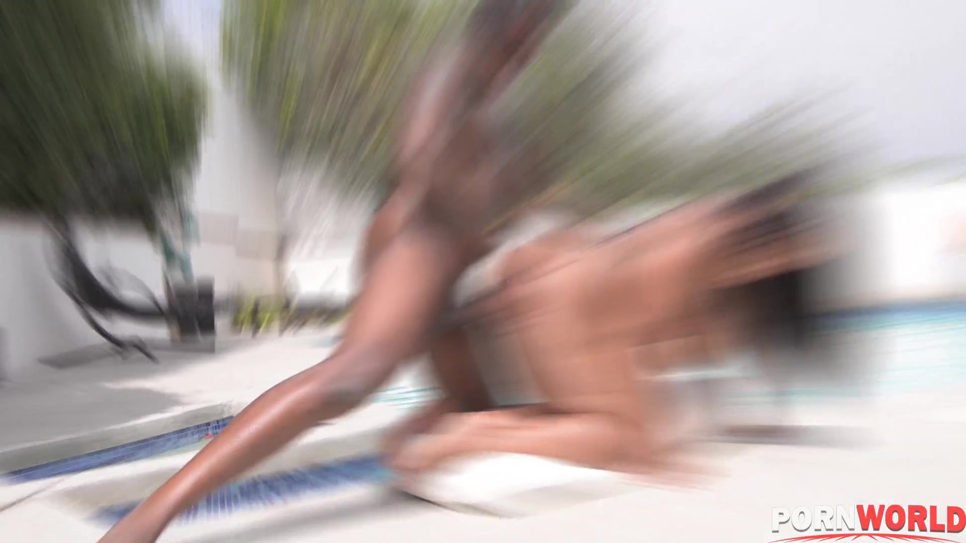 Horny By The Pool: Sunshine Makes Her Big Boobs Jump - PornWorld