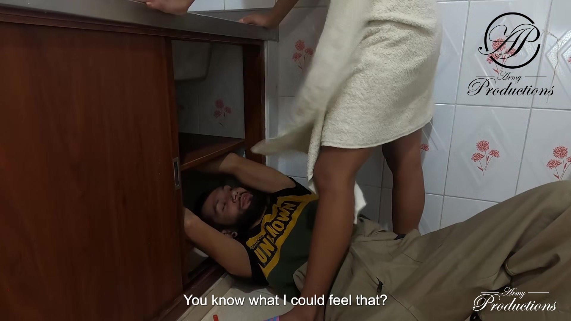 Hotwife Has Sex With The Handsome Plumber - Armyproductions
