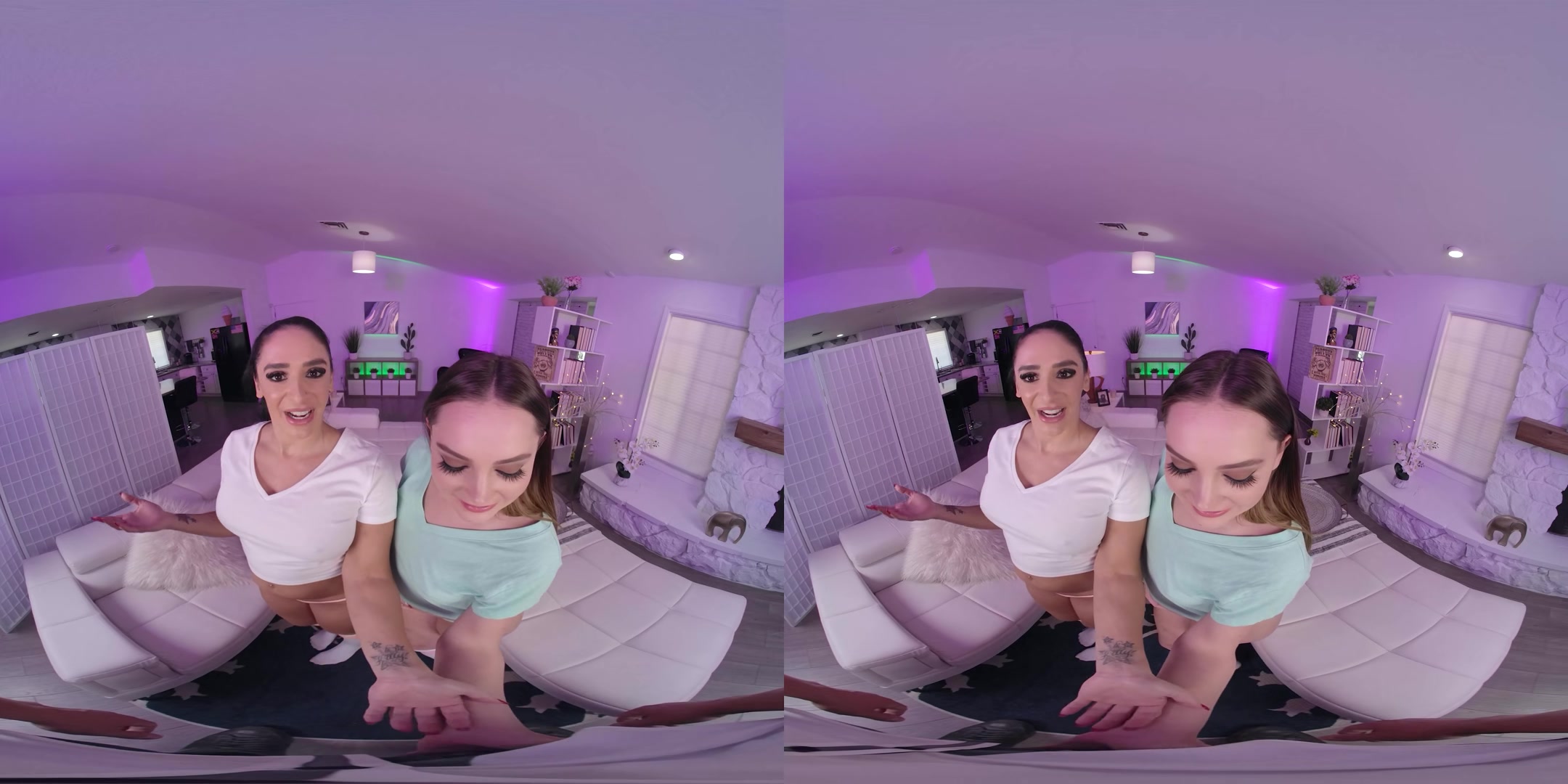 Threesome: Anal Rental Payment - RealJamVR