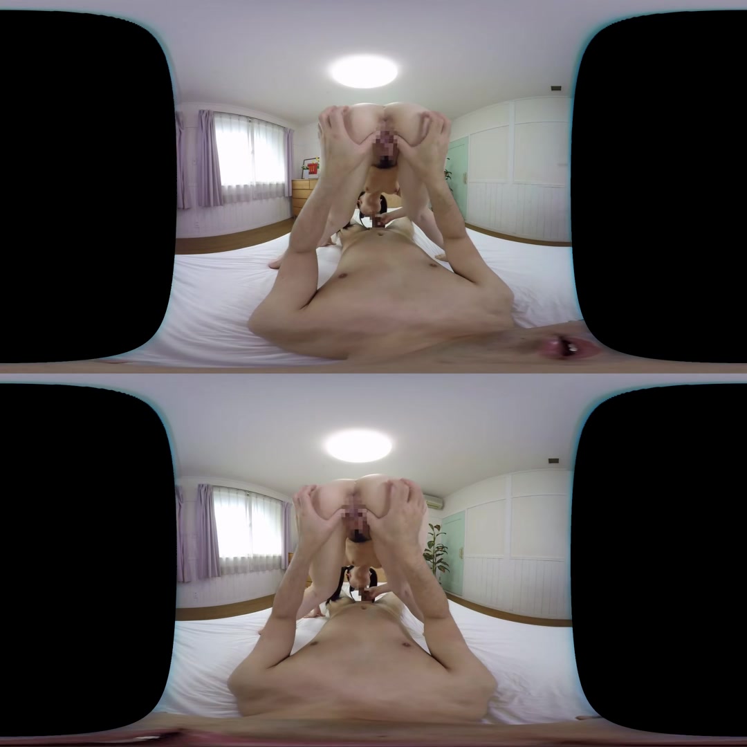 Ayuna Nijikoi - Gazing at the Virtual Blowjob - WOW!