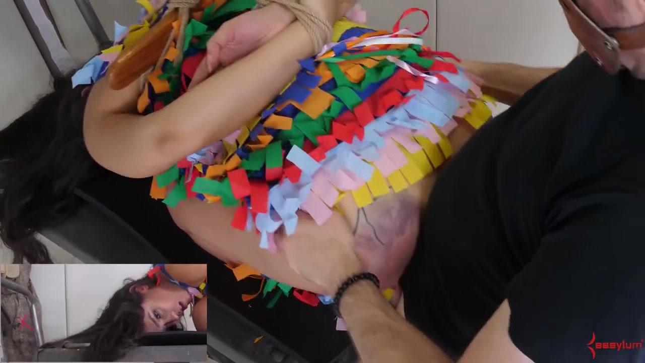 Anally rammed sub Xaya mouth fucked