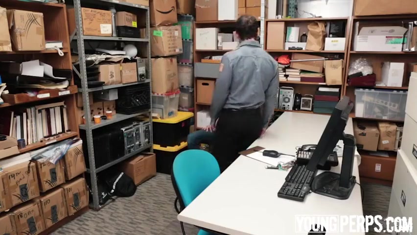 Long Haired Straight Perp Fucked By Officer Bareback