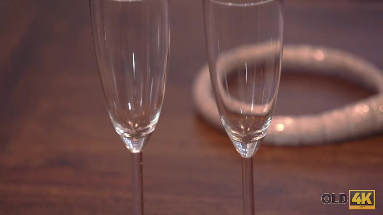 OLD4K. Experienced man drills comely cutie in old and young video