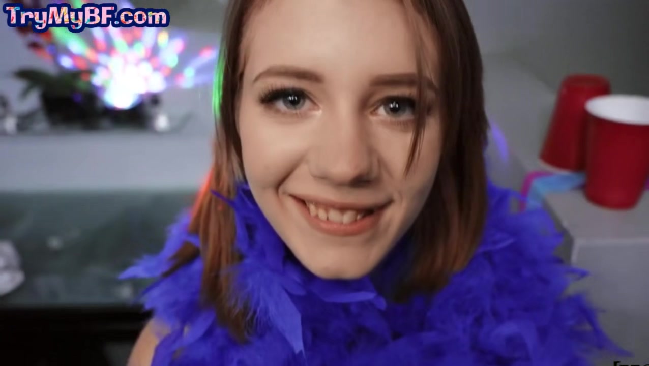 Busty babe joins erotic threesome and dickrides boyfriend