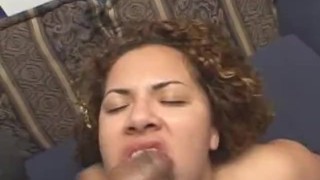 Plumper Fucked And Jizzed On By Two Gents