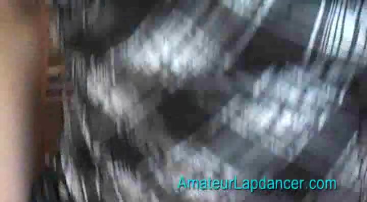 Lapdance in tartan dress