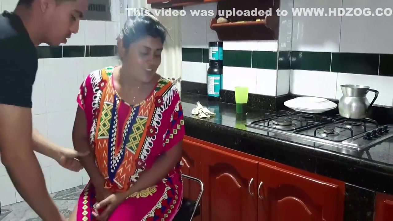 Trying My Stepmothers Delicious Pussy In The Kitchen. Full Video