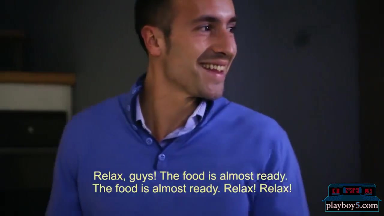 Russian Dinner Party Leads To Hot Sex In The Kitchen