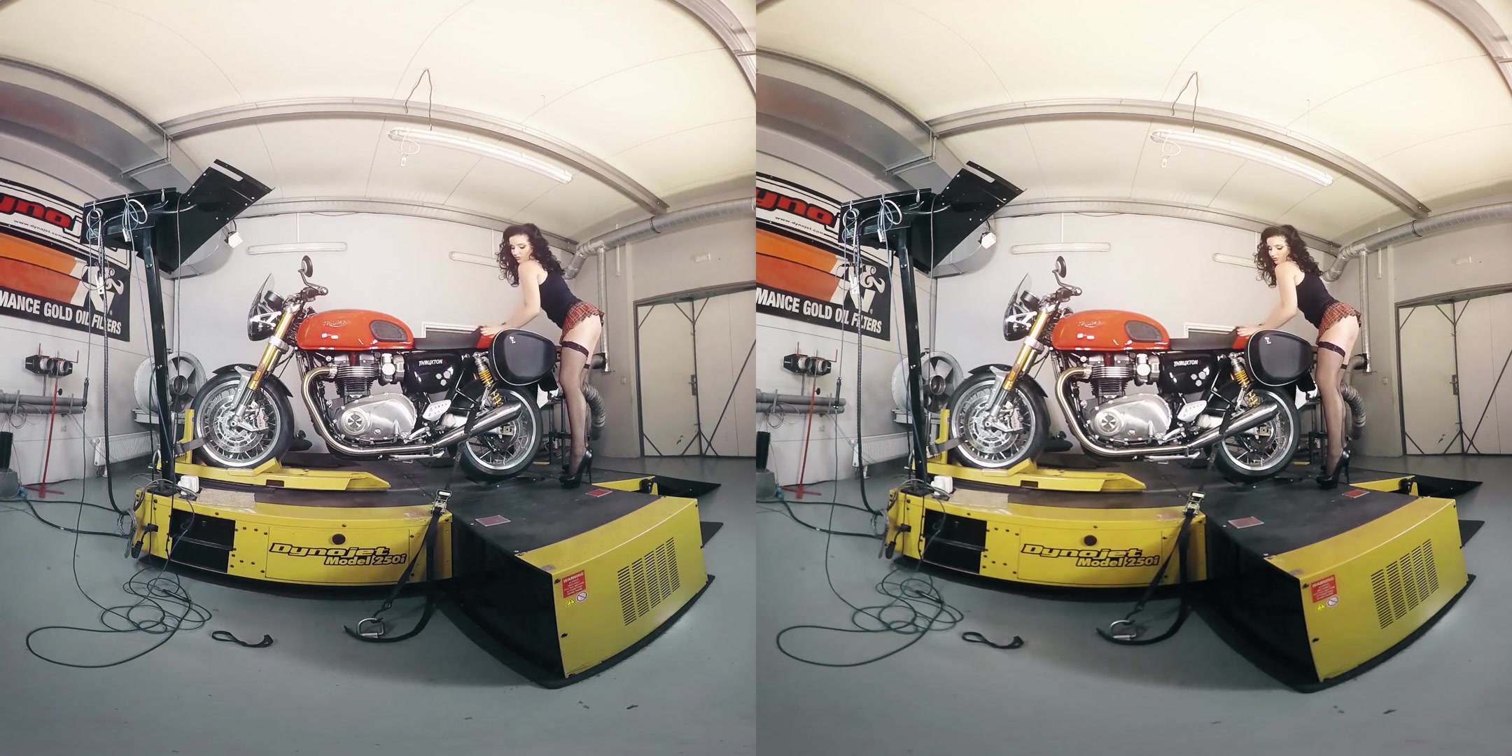 Lucia Denvile in Biker Babe Gets Turned on by a Test Drive - BravoModelsMedia