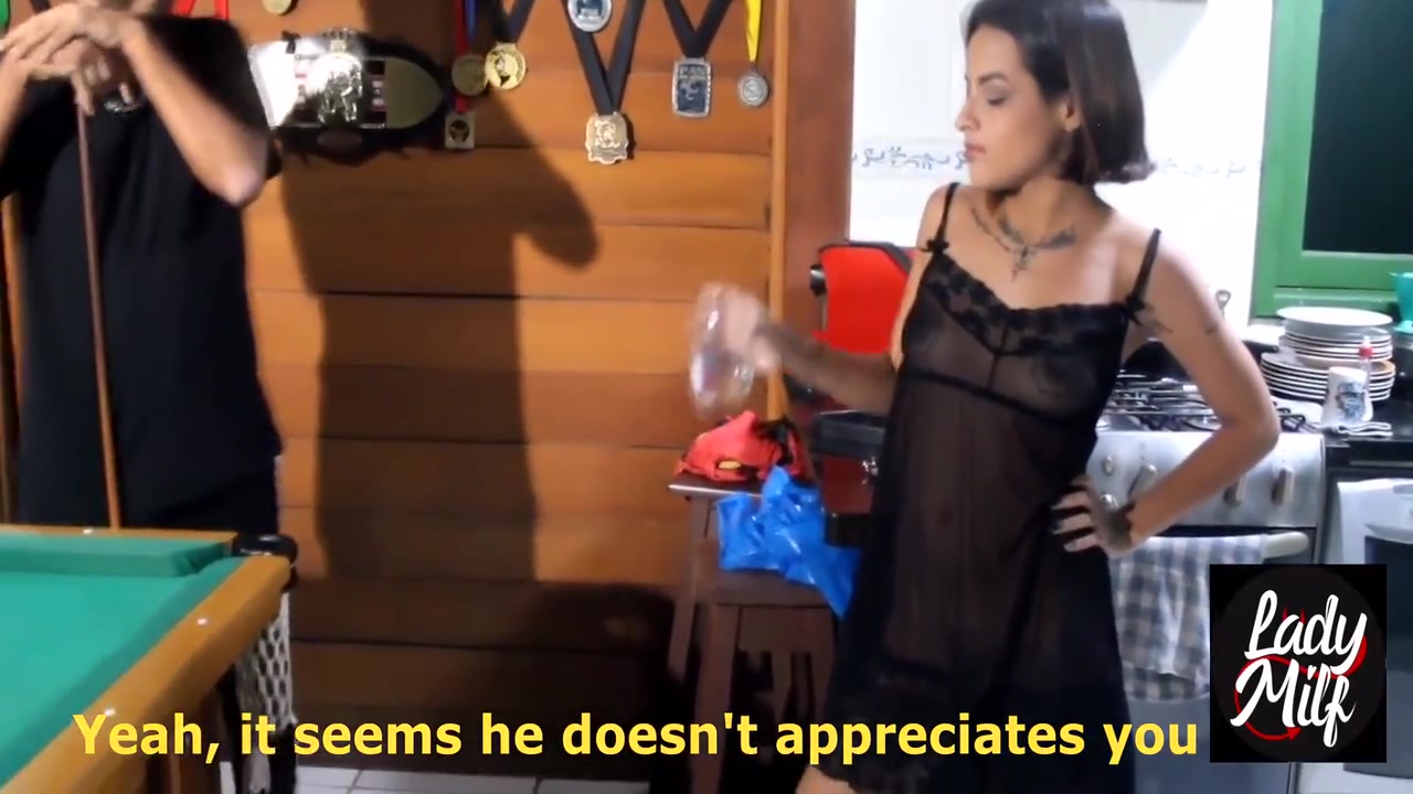 Ela Estava Pronta Para Tomar Rola E O Marido Nao Deu Conta, Mas Teve Ajuda Do Seu Amigo 5 Min With Lady Milf