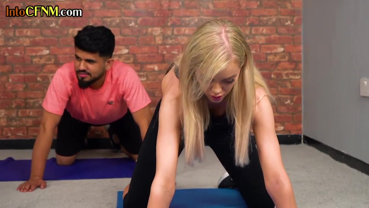 CFNM group yoga HJ 4 cum by yoga amateur dominant sluts