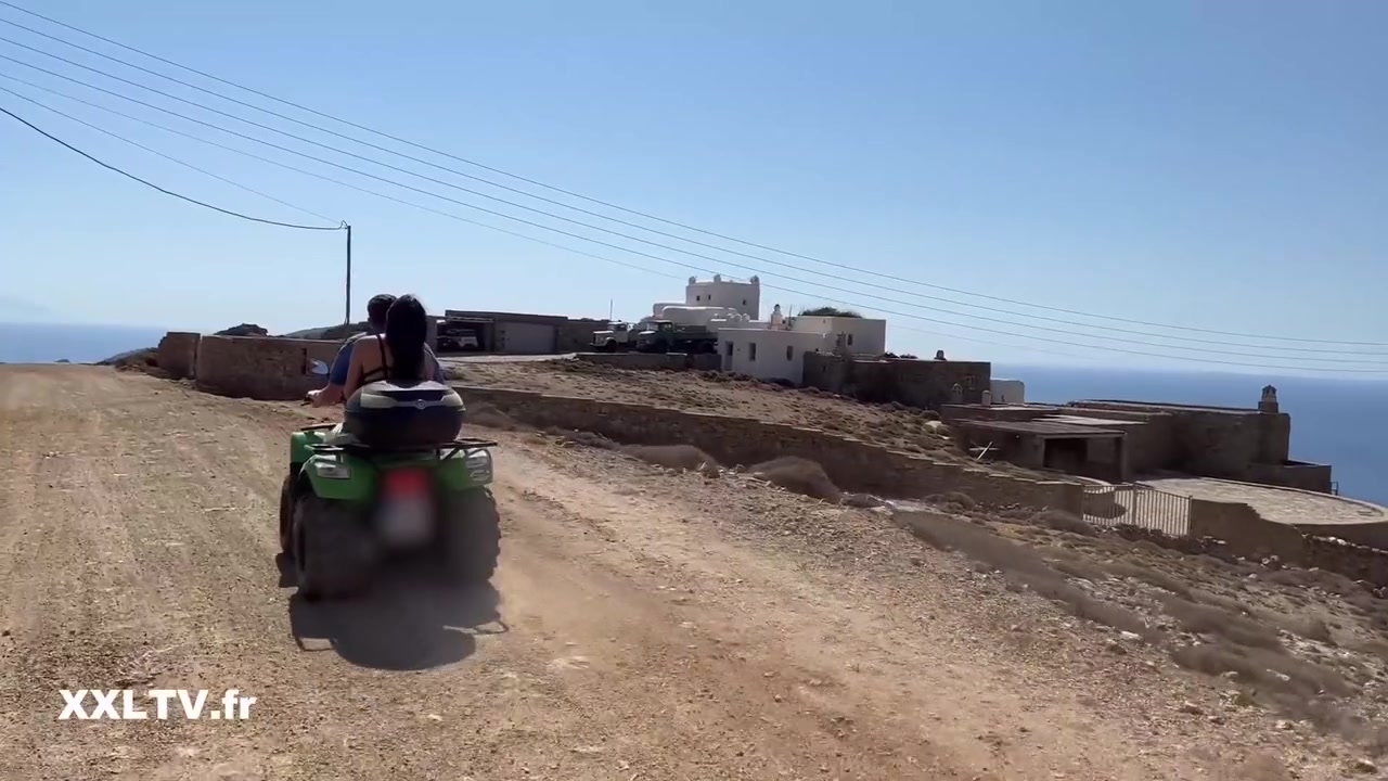 Off-road Adventure Ends Up In An Oceanview Threesome With Clea Gaultier