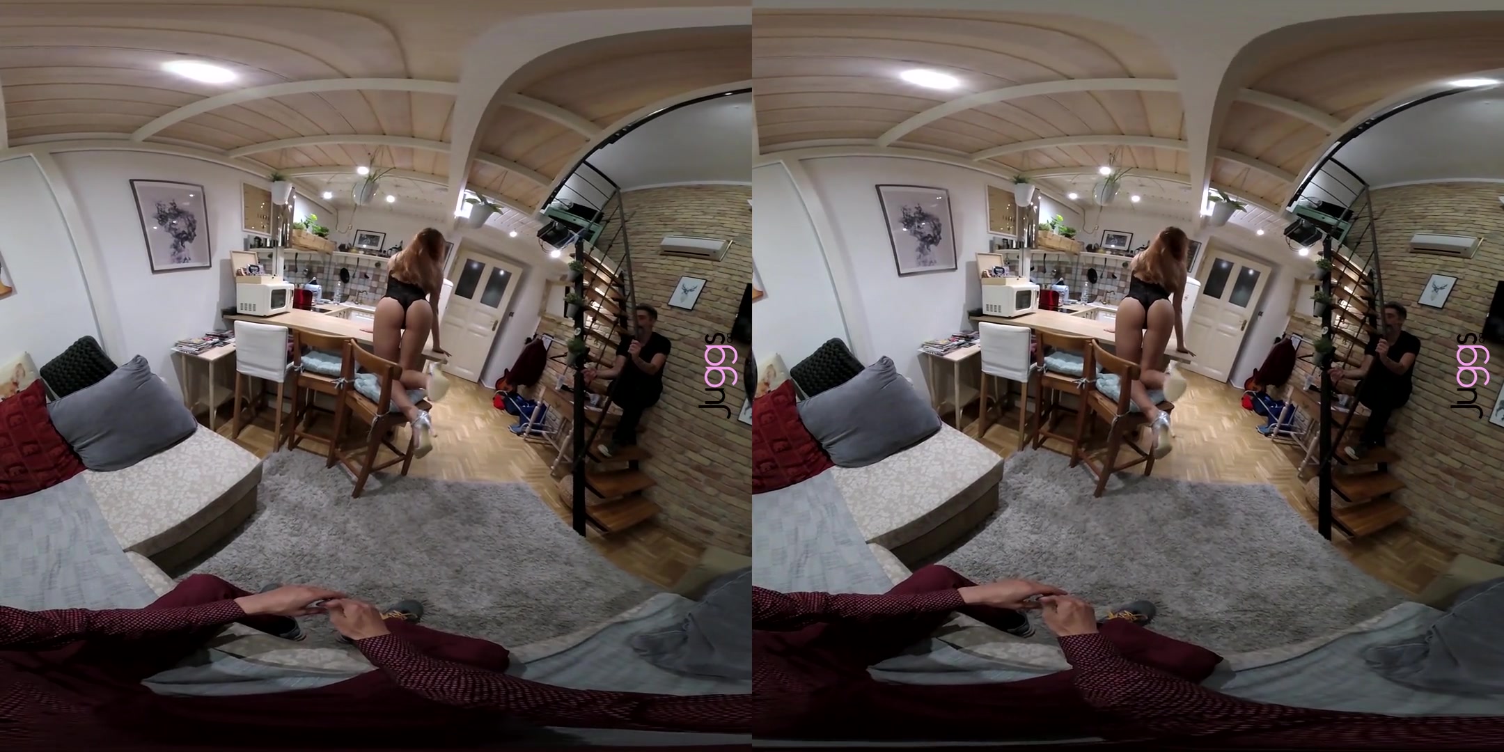 Stella Cardo in Stella and Stephen: my hot busty GF - POV - perVRt