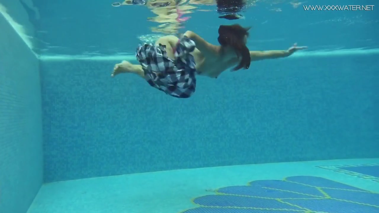 Hungarian Naked Sazan Cheharda Swimming Teasing