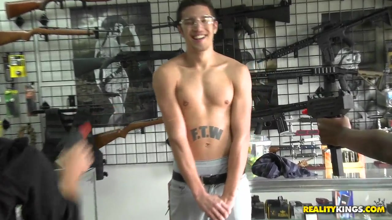 Amazing video of a guy posing on tape