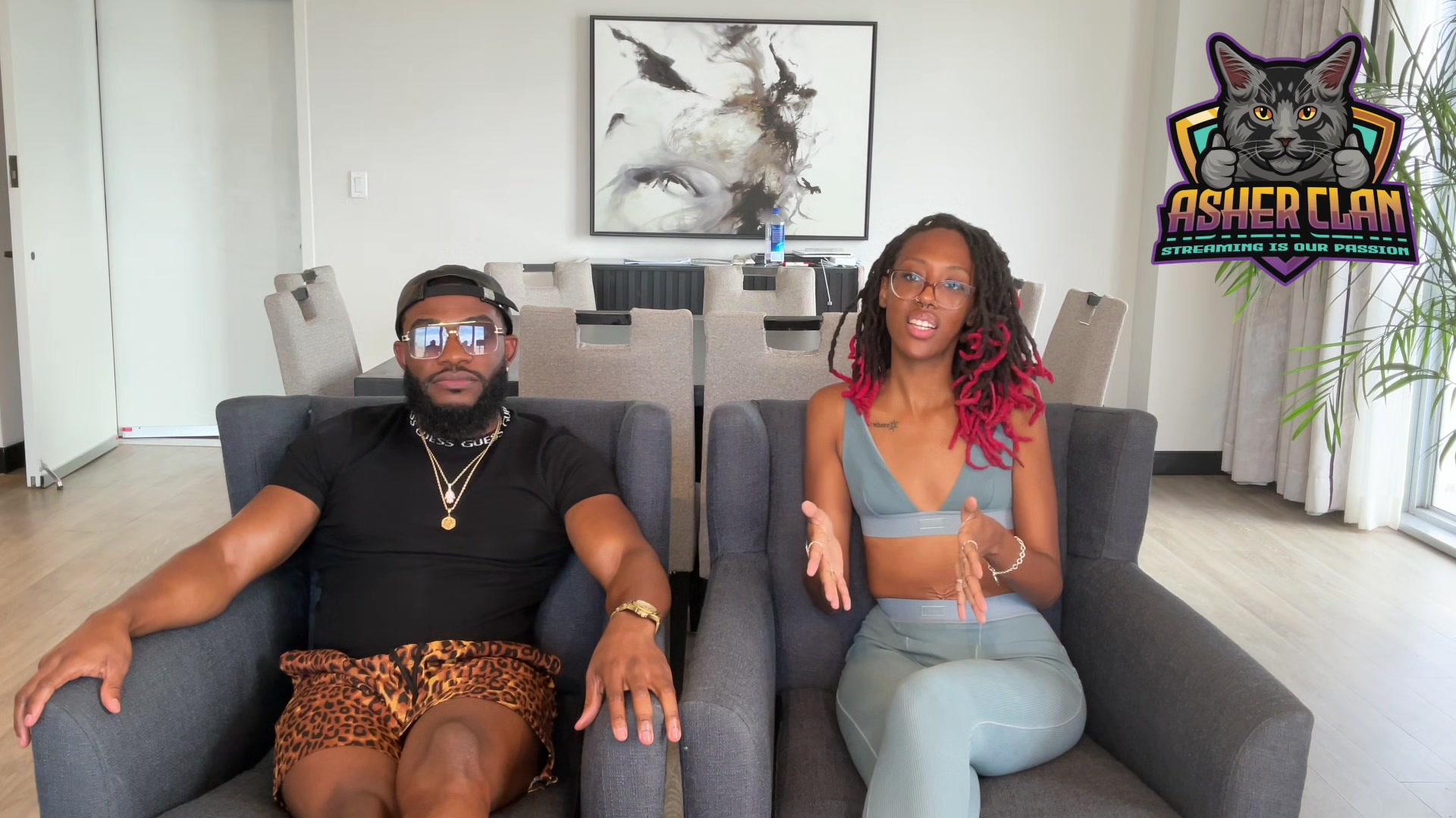 Asher Clan Stream Podcast - Princesa Cairo and Black